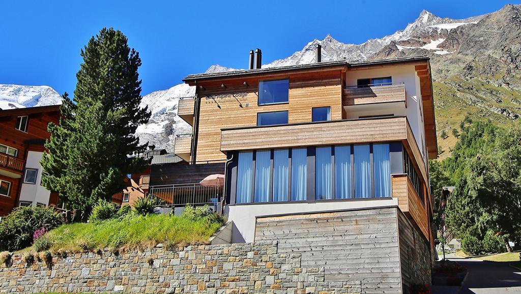 Elite Alpine Lodge - Apart & Breakfast Saas-Fee Esterno foto